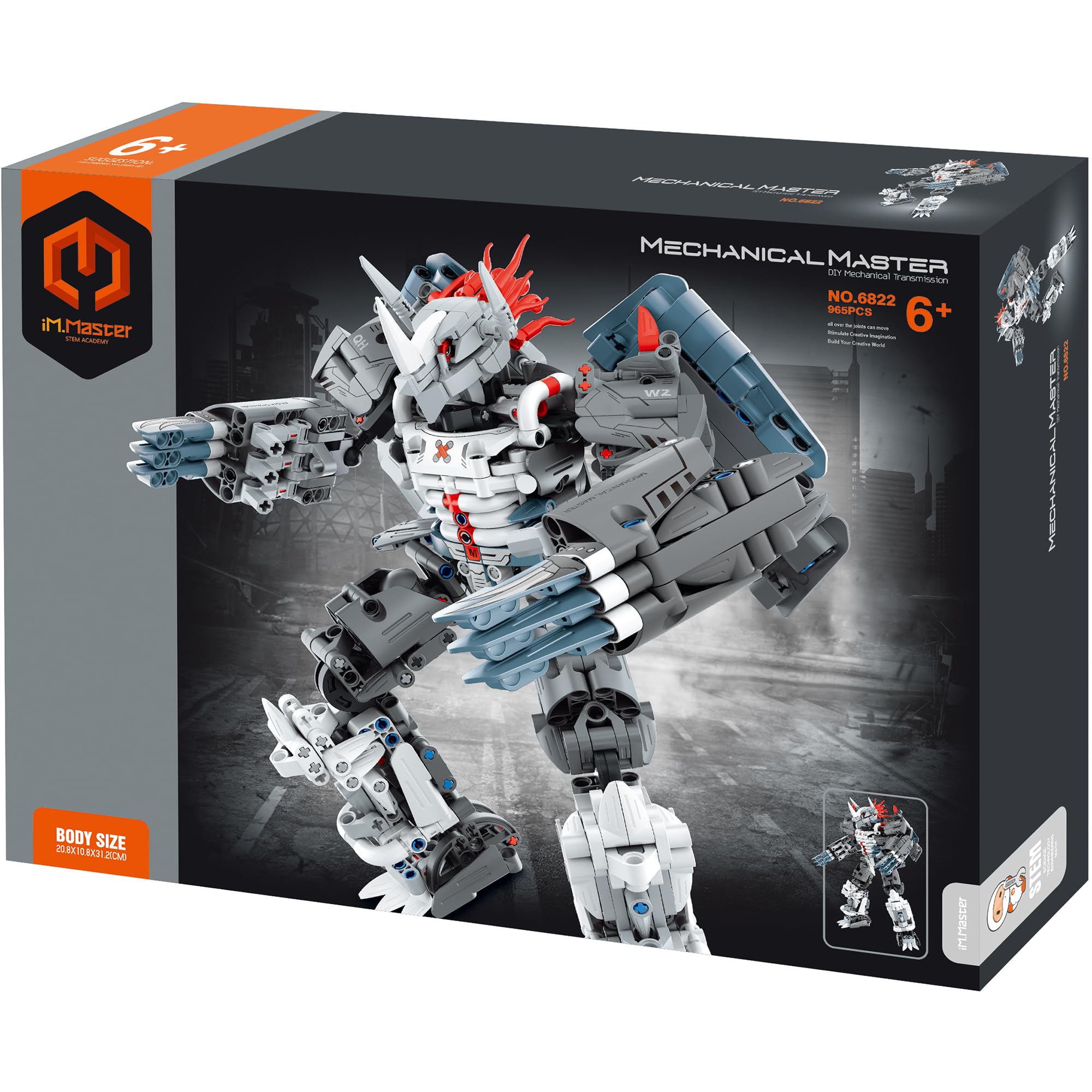 Amazon.com: iM.Master STEM Academy: Mechanical Master - Mecha Blue